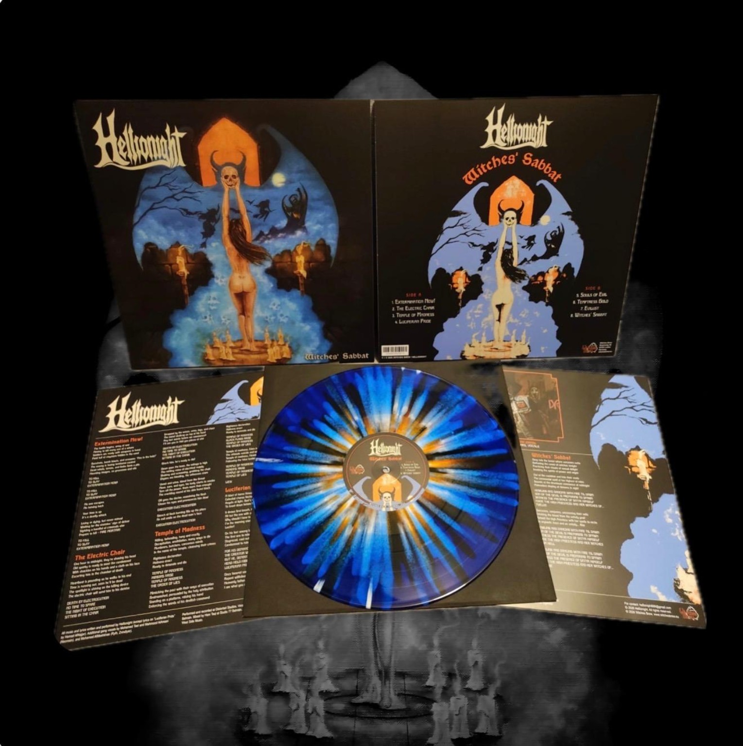 Witches’ Sabbat Blue Splatter Vinyl
