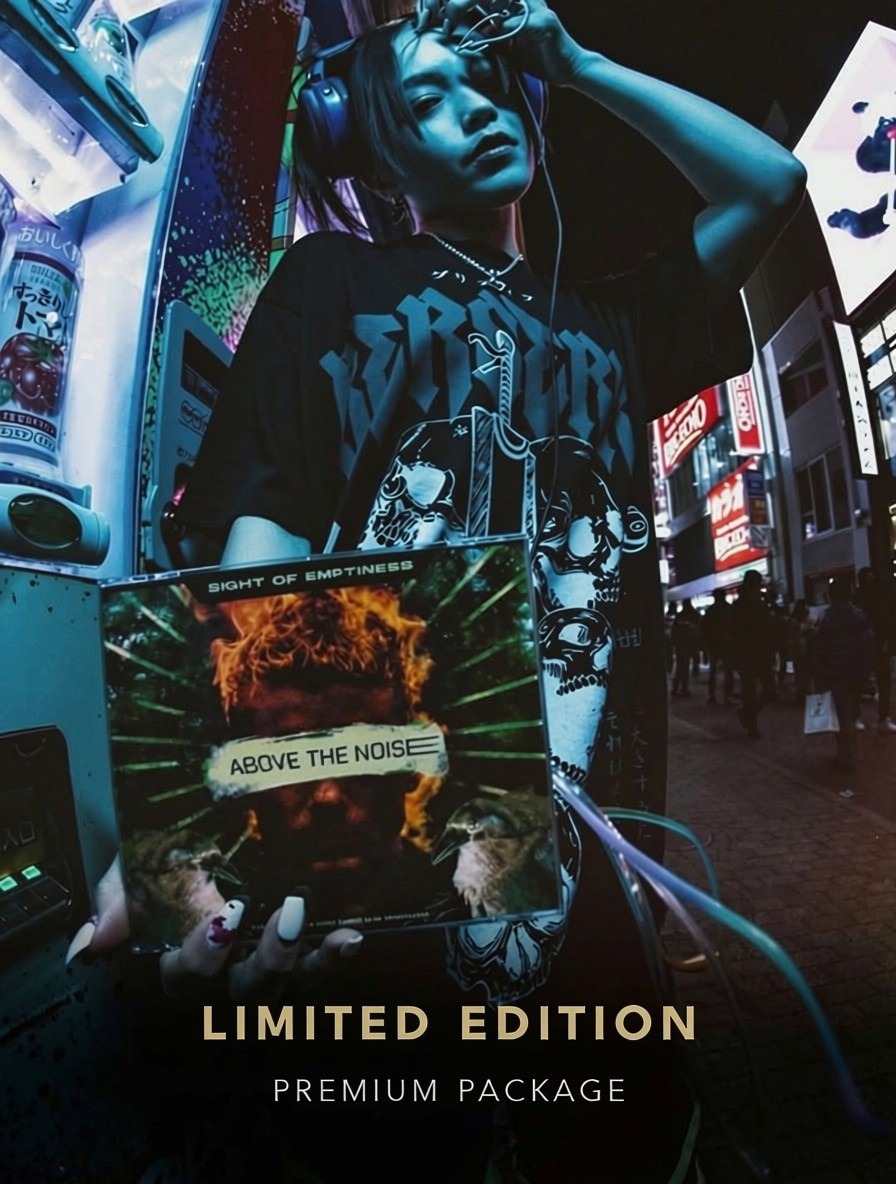Sight of Emptiness — T-shirt + Coffee + CD Digipack Combo